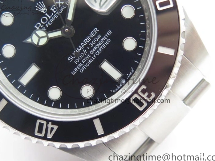 41mm Ceramic Steel Black 1:1 Edition Best A3235 904L LN VVSF 126610 Submariner 0228